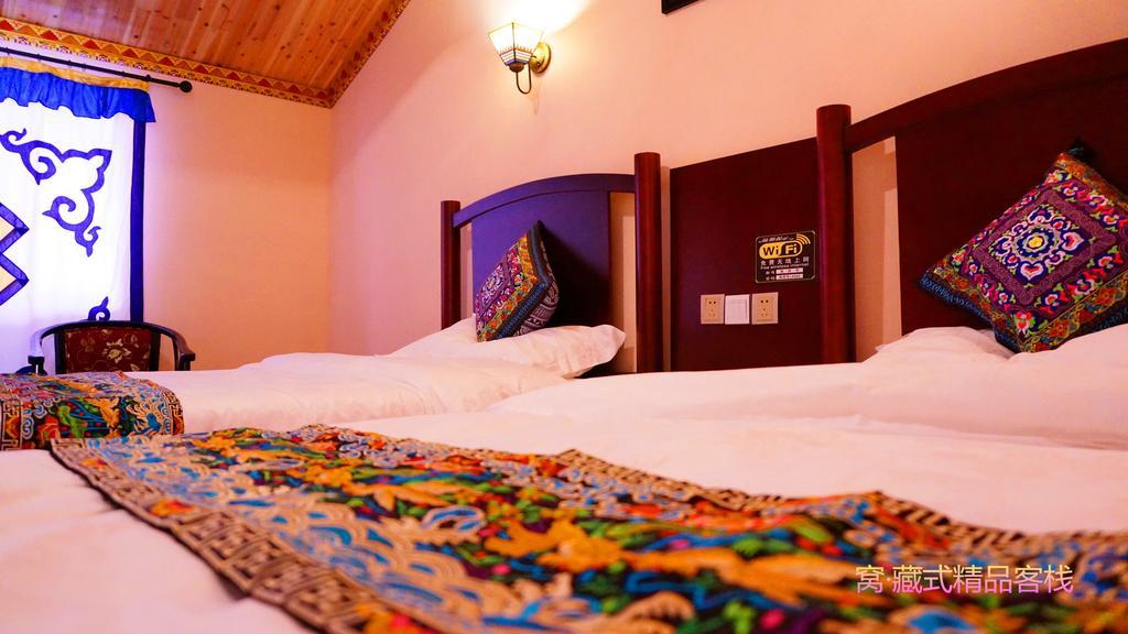 Wo Home Hostel Jiuzhaigou Rom bilde