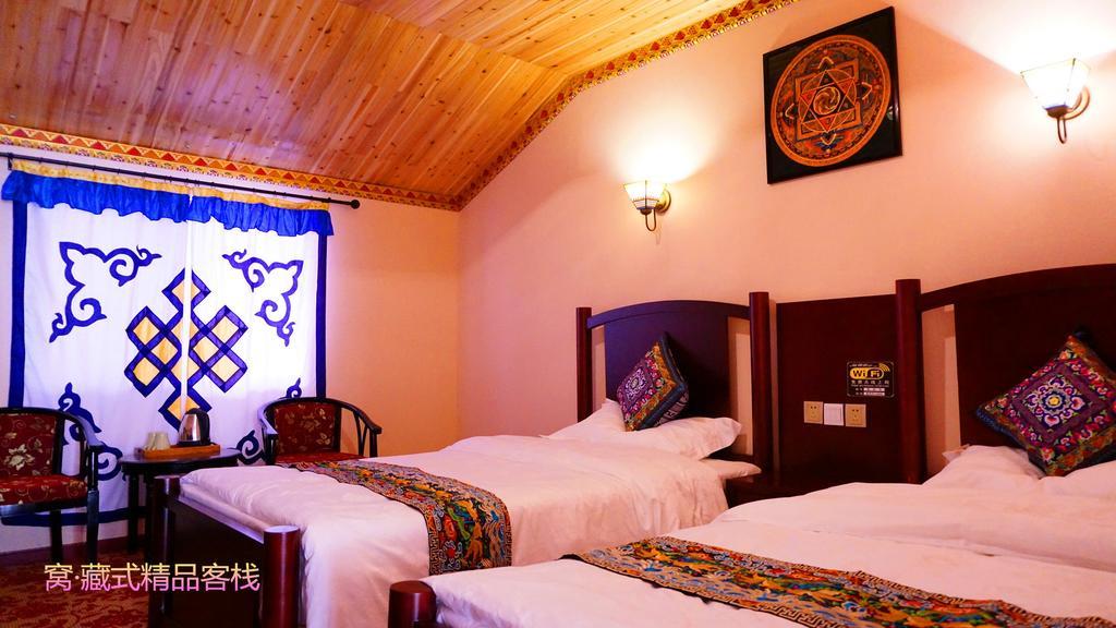 Wo Home Hostel Jiuzhaigou Rom bilde